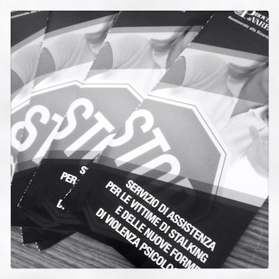 stalking, uno sportello contro